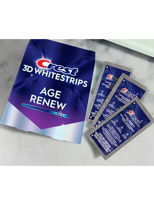 Полоски Отбеливающие Для Зубов Отбеливающие полоски для зубов Crest 3D Whitestrips Age Renew (Supreme Bright)