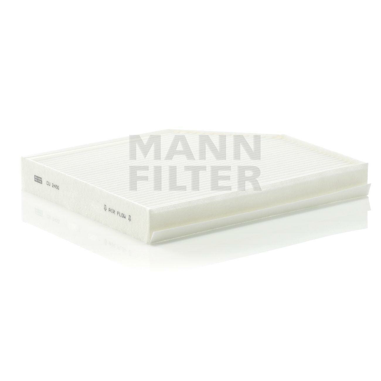 Фильтр салонный для автомобилей MANN FILTER CU2450 (запчасти и расходники)