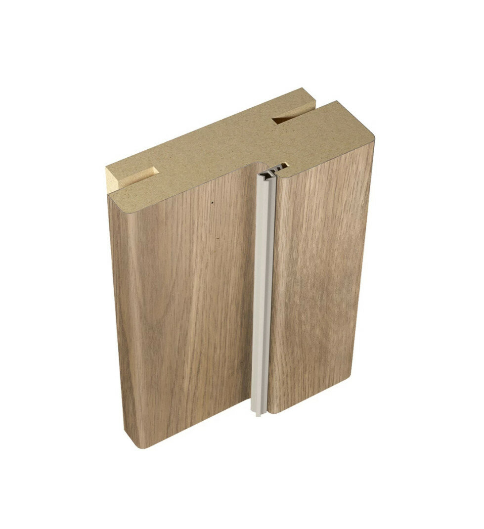 Брус дверной VellDoris 3431477 телескопический эко-шпон бежевый 2100х70х26 мм