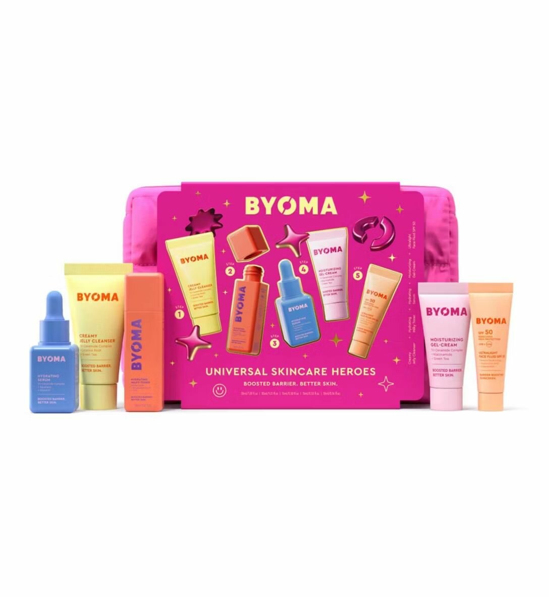 BYOMA Набор уходовых средств для кожи Universal Skincare Heroes Set