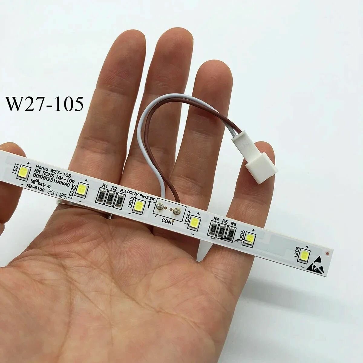 Аксессуары для холодильников W27-105 Подсветка светодиодная для холодильника Homa замена