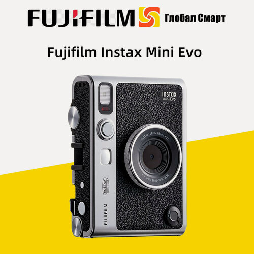 Изображение товара Фотоаппарат моментальной печати Fujifilm Instax Mini Evo Черный