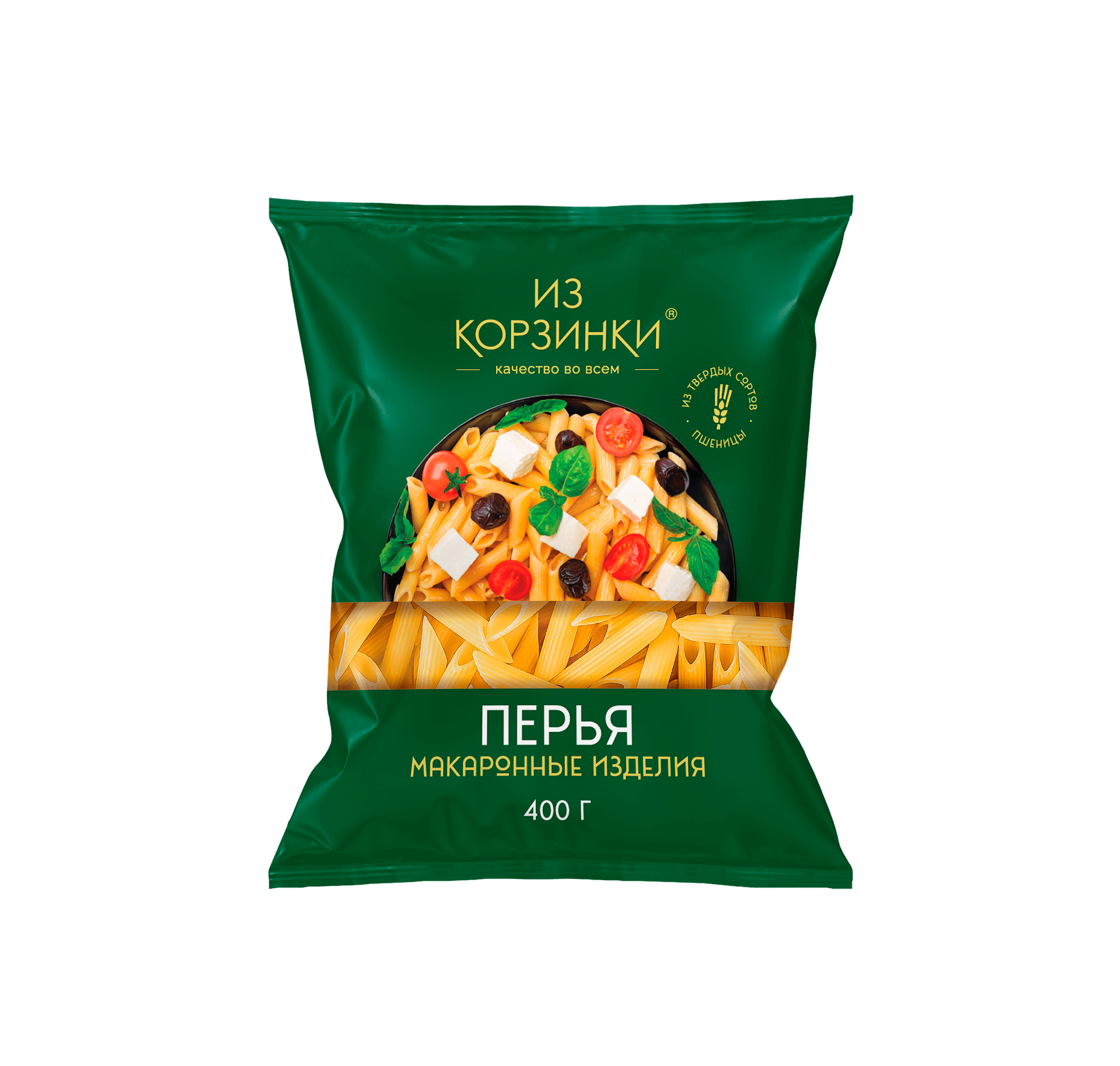 Макароны Перья Из Корзинки 400г