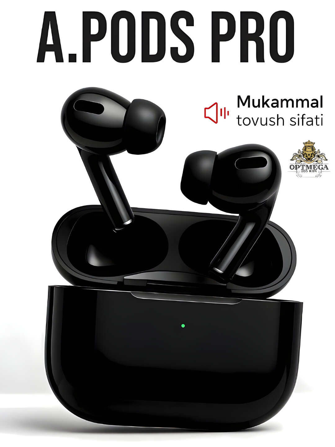 Беспроводные наушники Pods Pro Premium, сенсорные, с беспроводной зарядкой