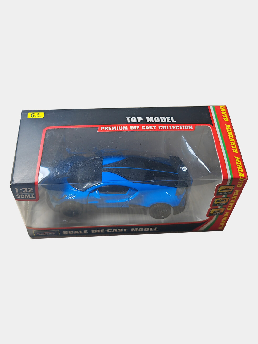 Металлическая машинка Bugatti Chiron 1:36 — фото 1