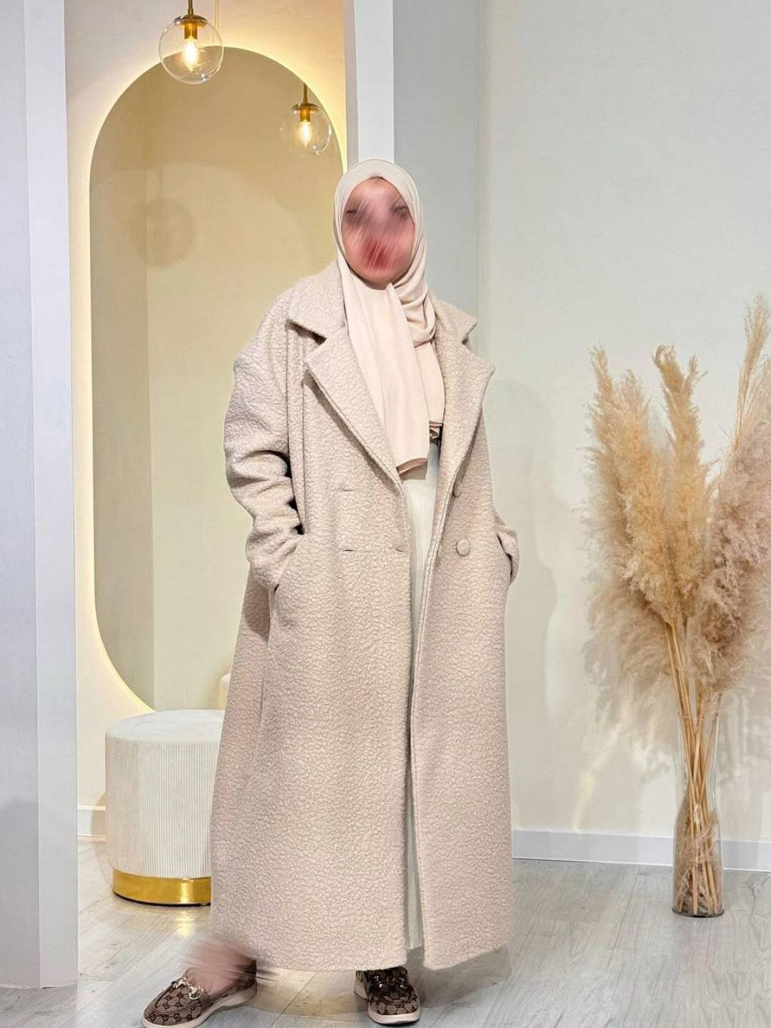 Плащ-дождевик PALTO, размер оверсайз, 023 серый — фото 1