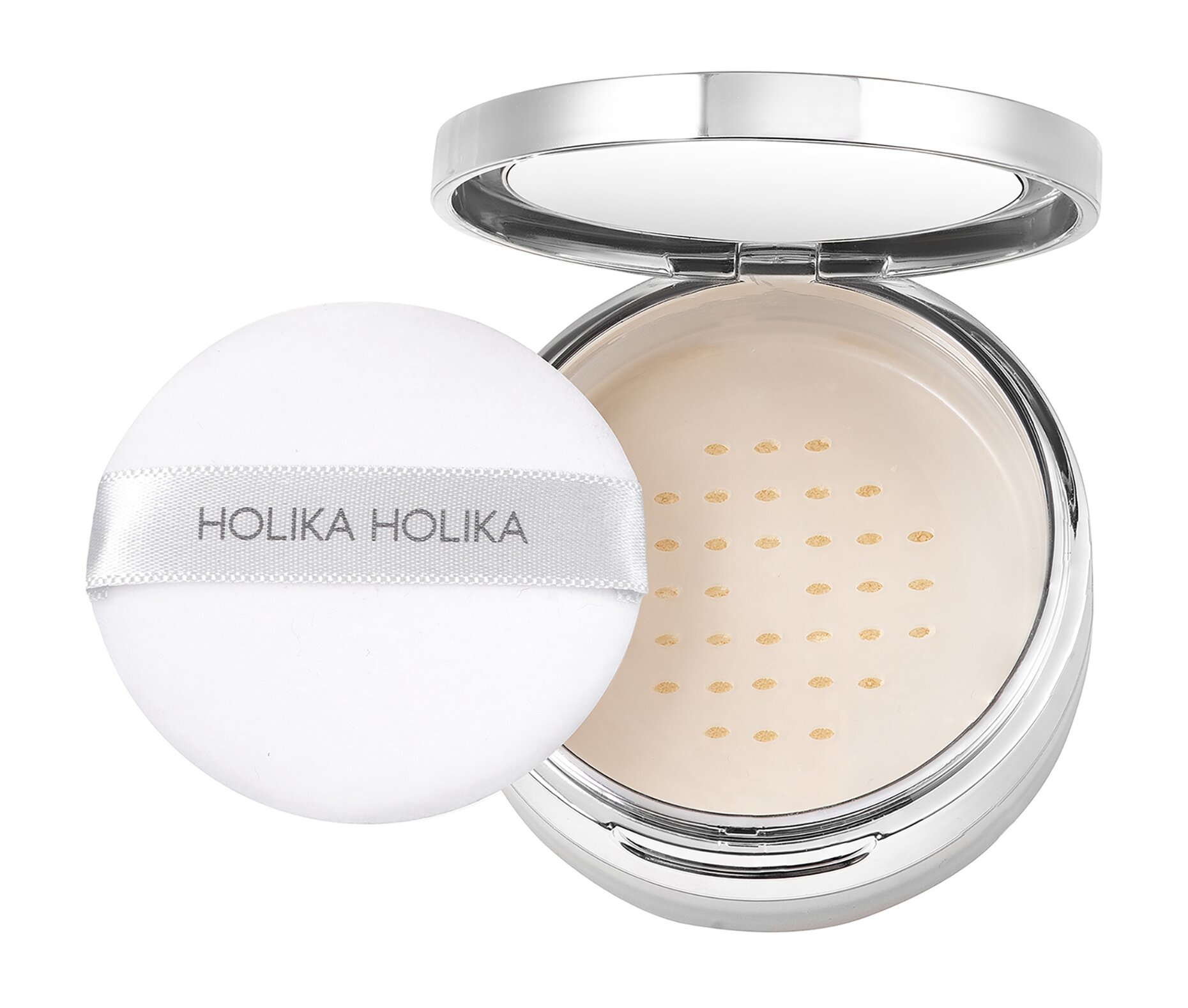 HOLIKA HOLIKA Пудра для лица Naked Face Feather-Fit Finish Powder, 7 г