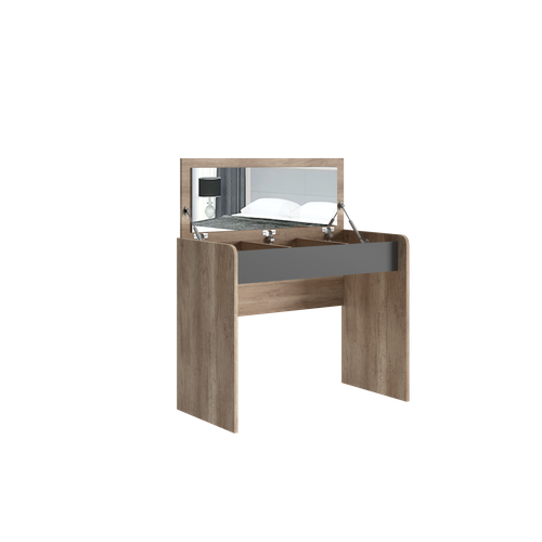 Туалетный столик Б8 (Спальный гарнитур Betti) Дуб Вотан / Графит серый