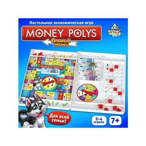 Настольная игра Money polys Любимые питомцы