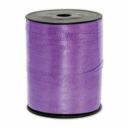 Лента упаковочная для шариков 5ммХ500м фиолетовая