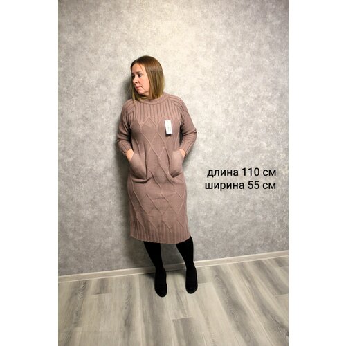 фото Платье размер 48/54, пыльная роза amazzoni