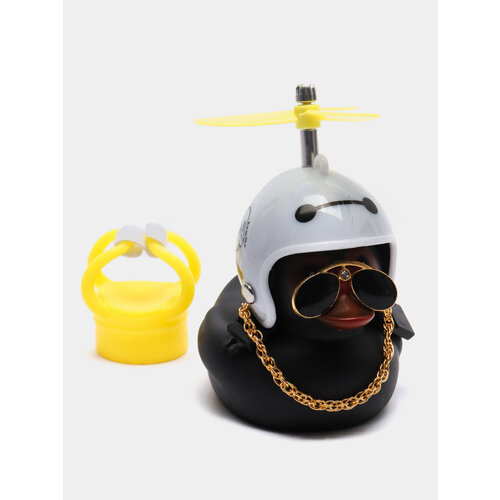 Игрушка утка в шлеме с пропеллером и в очках в машину Цвет Кремовый 899₽