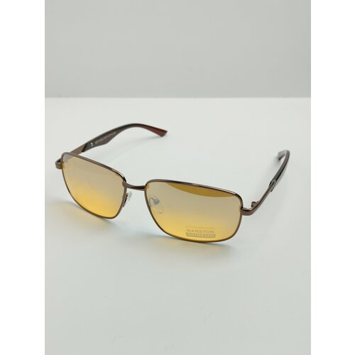 Солнцезащитные очки Marston Book Services MST8020-C2, желтый, коричневый