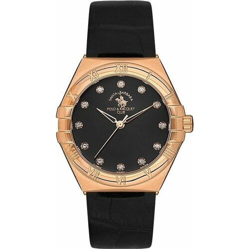 Наручные часы SANTA BARBARA POLO & RACQUET CLUB, розовое золото barbara