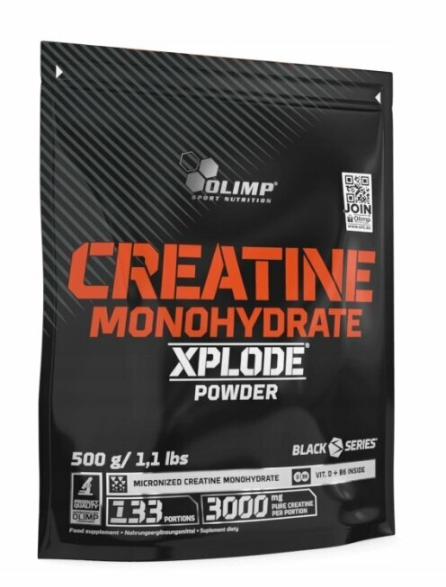 Olimp Nutrition, Creatine Monohydrate Powder, 500г (Лимон)