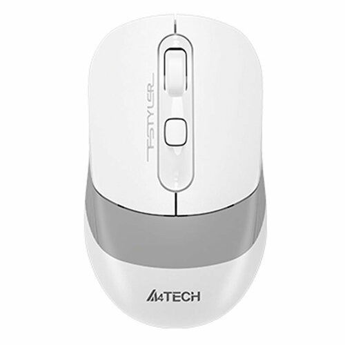 Мышь A4Tech Fstyler FG10CS Air Grayish White dvs am 115 air mouse беспроводная мышь для android