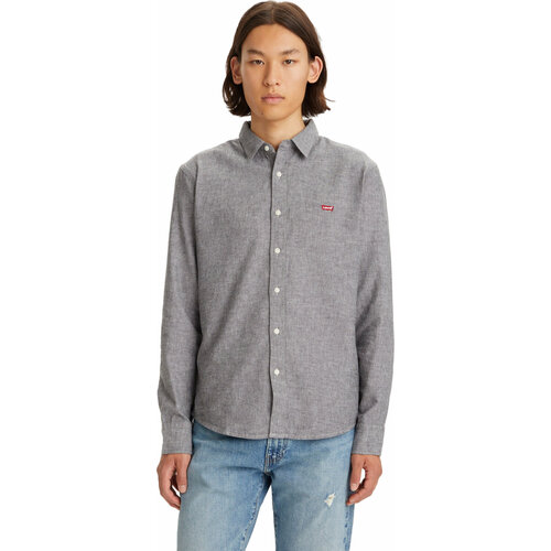 Рубашка Levi's, размер S, серый