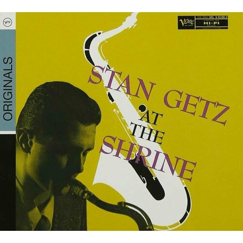 Stan Getz - Stan Getz At The Shrine audio cd stan getz 1927 1991 four classic albums fourth set 2 cd