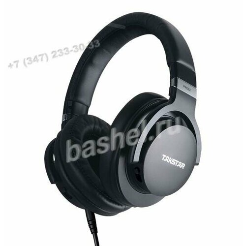 Наушники дуговые TAKSTAR PRO82 BLACK полноразмерные закрытые электротовар 27773₽