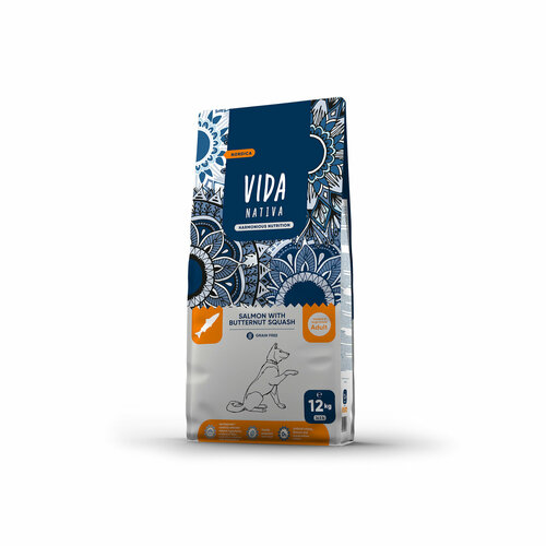 VIDA - Vida Nativa - Корм для взрослых собак средних и крупных пород с лососем и тыквой 2кг
