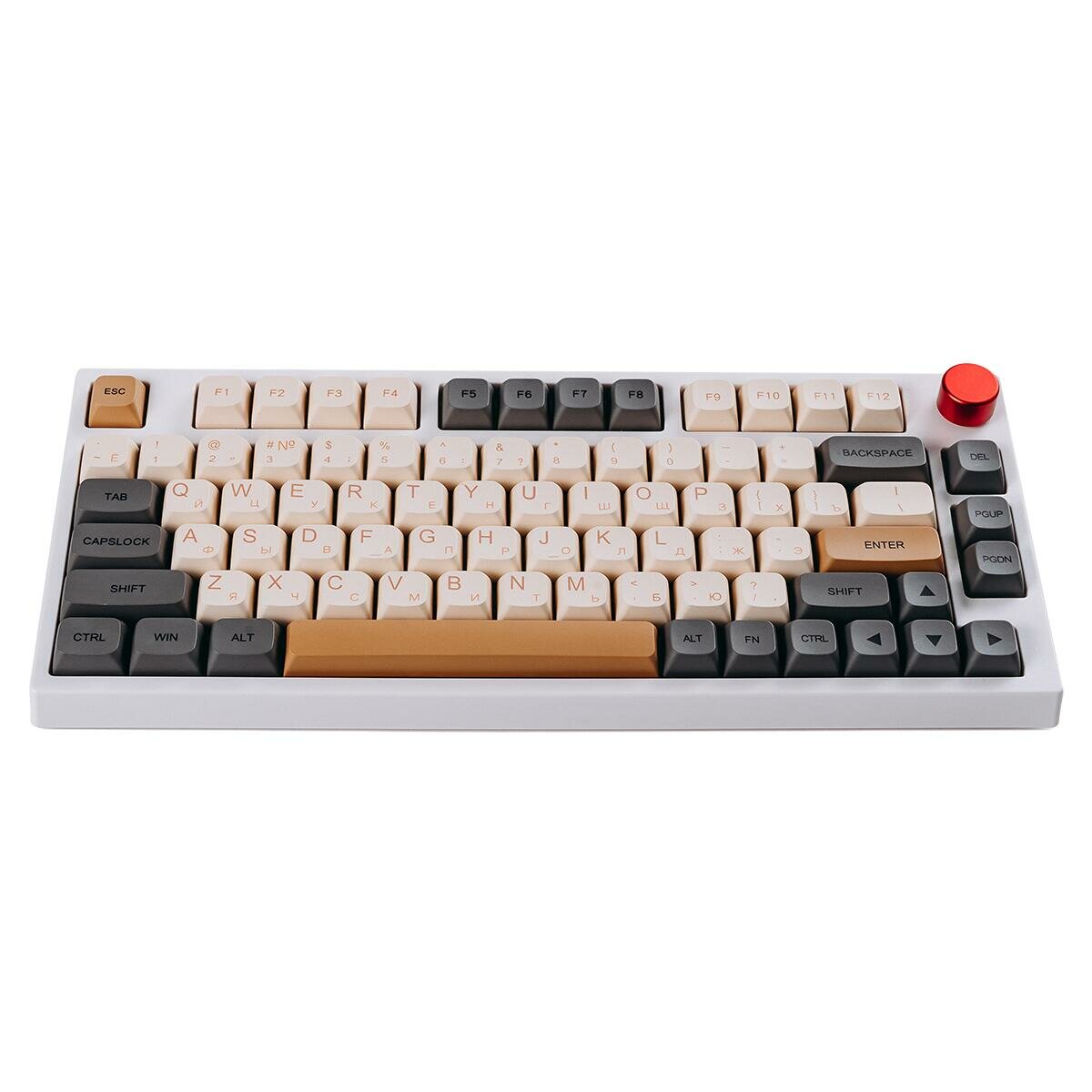 Клавиатура Epomaker TH80 Pro Keyboard Budgerigar White Dawn