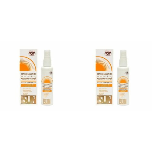 SunStyle молочко-спрей солнцезащитное, SPF-35+ UV (А+В), водостойкое, 60 мл - 2 уп.