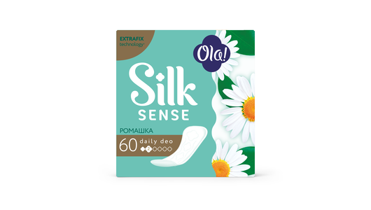 Ежедневные прокладки Ola! Silk Sense Daily Deo Ромашка, 60шт. - фото №16