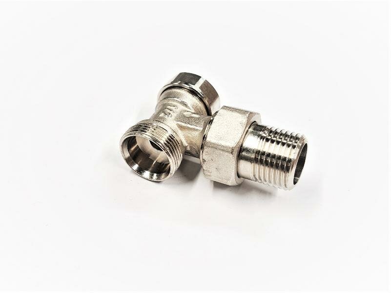 фото Клапан угловой стопорный с ручной балансировочной подстройкой 1/2"xM24x19 FIV