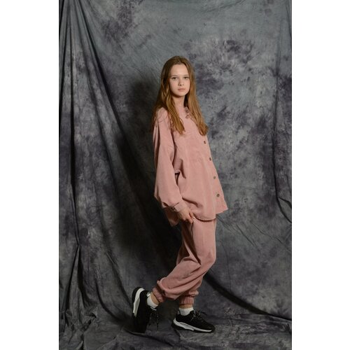 Костюм, размер s, розовый