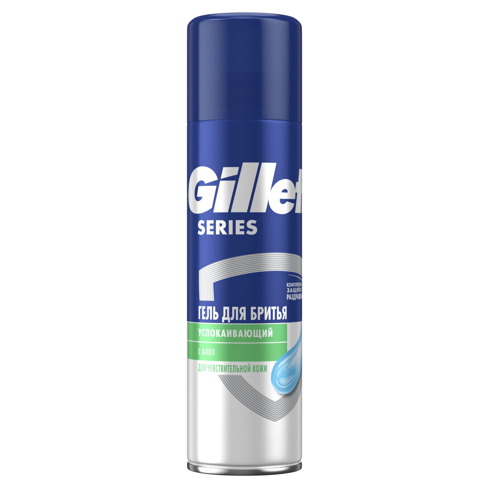 Мужской гель для бритья Gillette Series Sensitive, для чувствительной кожи, 200 мл