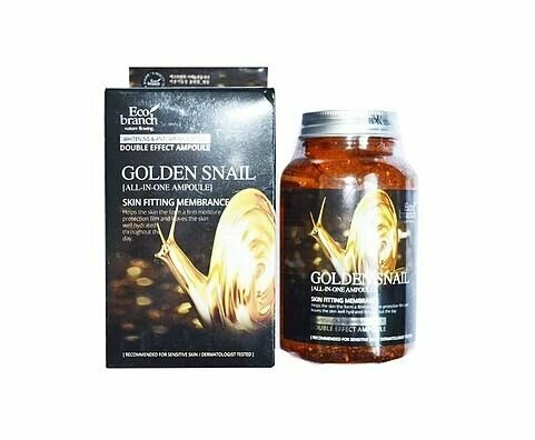 Сыворотка для лица ECO BRANCH All In One Golden Snail Ampoule, 100 мл