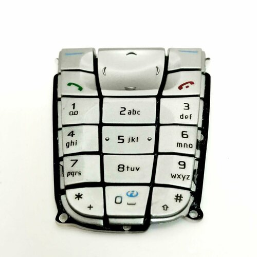 Клавиатура N 6220 серебристая 41700₽