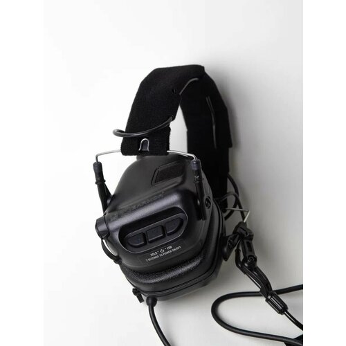 Тактические наушники для стрельбы EARMOR с микрофономгарнитурой черный 19500₽