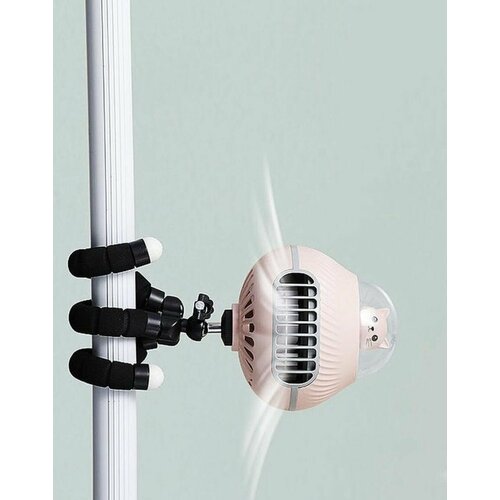 Мини вентилятор с гибким креплением осьминогом с подсветкой 170900₽