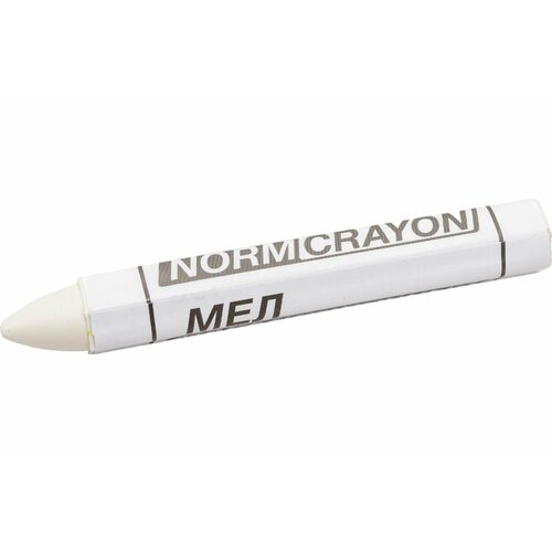 NORM Мел маркировочный для резины, белый 12 штук M-D13-W-12 мел маркировочный для резины шиномонтажный бхз 10 шт