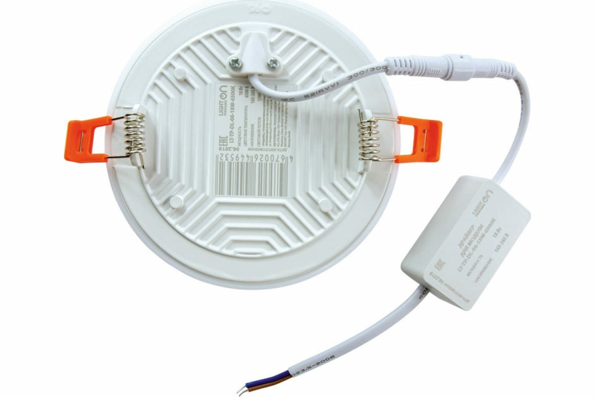 Светильник LightPhenomenON Downlight LT-TP-DL-06-9W-6500K встраиваемый круглый Ф90 LED с выносным драйвером - фото №3