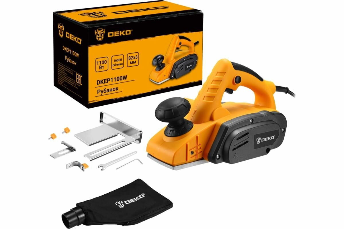Рубанок DEKO DKEP1100W