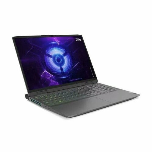 Ноутбук LENOVO LOQ 16IRH8 16 1920x1200Intel Core i7-13620HRAM 16ГбSSD 512ГбRTX 4050 6ГбENGRUSDOS серый 26 кг 82XW006JPS 15140500₽