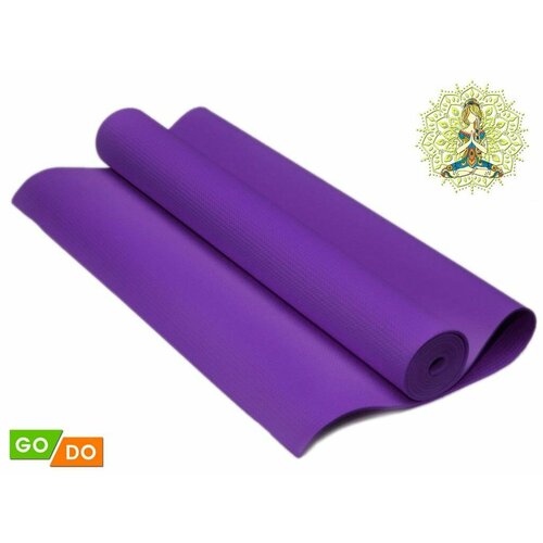 Коврик гимнастический. КВ6103 (Фиолетовый)
