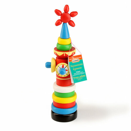 Климо Пирамида Башенка развивающая игрушка климо башенка 10 дет