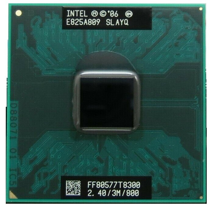 Процессор для ноутбука Intel Core2Duo T8300 (2,4 ГГц, LGA 478, 3 Мб, 2 ядра)