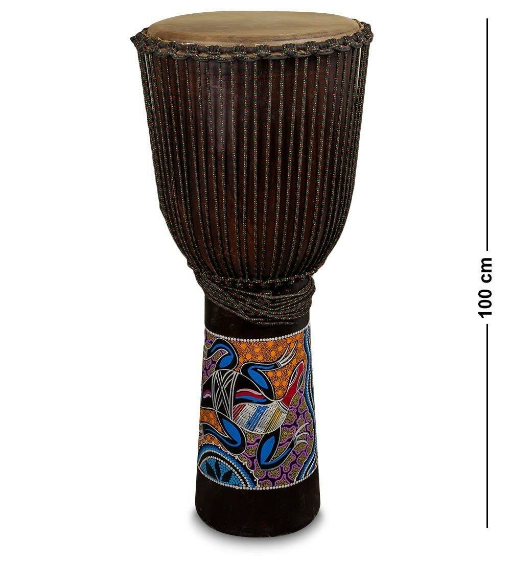 Барабан Джембе роспись 100 см A2078040 Decor and Gift