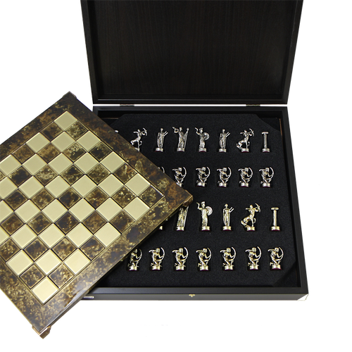 шахматы сувенирные морское сражение h короля 8 см h пешки 6 5 см 36 х 36 см Подарочные шахматы Бой единорогов