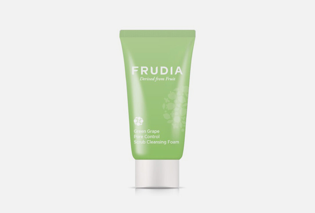 Себорегулирующая скраб-пенка в мини-формате Frudia, Green Grape Pore Control Scrub Cleansing Foam Mini 30мл