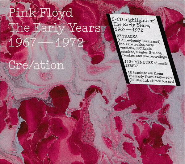 AudioCD Pink Floyd. Cre/ation - The Early Years 1967 - 1972 (2CD, Compilation)