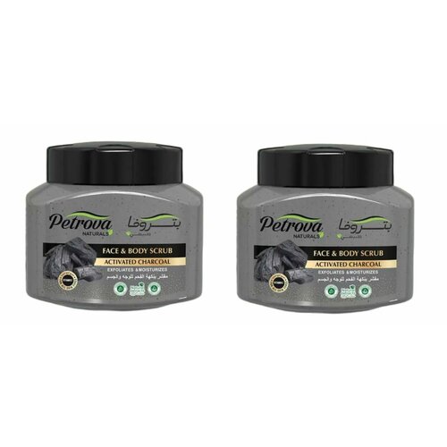 Petrova Гель-скраб для тела Naturals Активированный уголь 500 мл - 2 штуки 1017₽