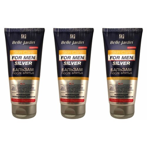 Belle Jardin Бальзам после бритья 5 в 1 Skin Care Perfect Elegance увлажняющий 200 мл 3 штуки 1361₽