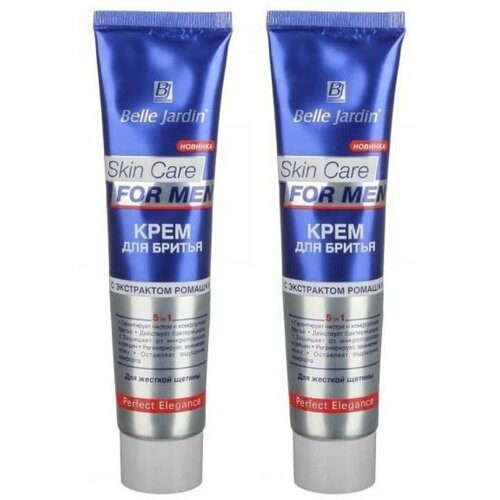Belle Jardin Крем для бритья Skin Care Perfect Elegance с экстрактом ромашки 5в1 125 мл 2 шт 881₽