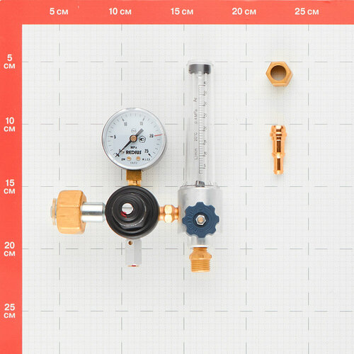 Регулятор давления газа аргоновый Redius АР-40-КР1-м-Р1 5080₽