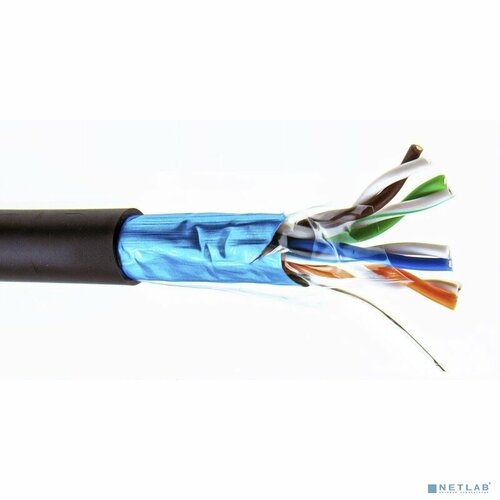 5bites Кабель 5bites Кабель Express FS6575-305BPE витая пара FTP/SOLID/6CAT/23AWG/COPPER/PE/BLACK/OUTDOOR/DRUM/305M чёрный кабель витая пара 5bites fs6575 100a ftp solid 6cat 23awg cca pvc 100 м